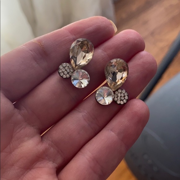 Cluster earrings - Picture 6 of 7